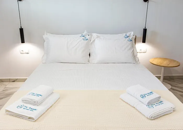 The Angeliki Boutique Lägenhetshotell Skala Rachoni (Thasos)